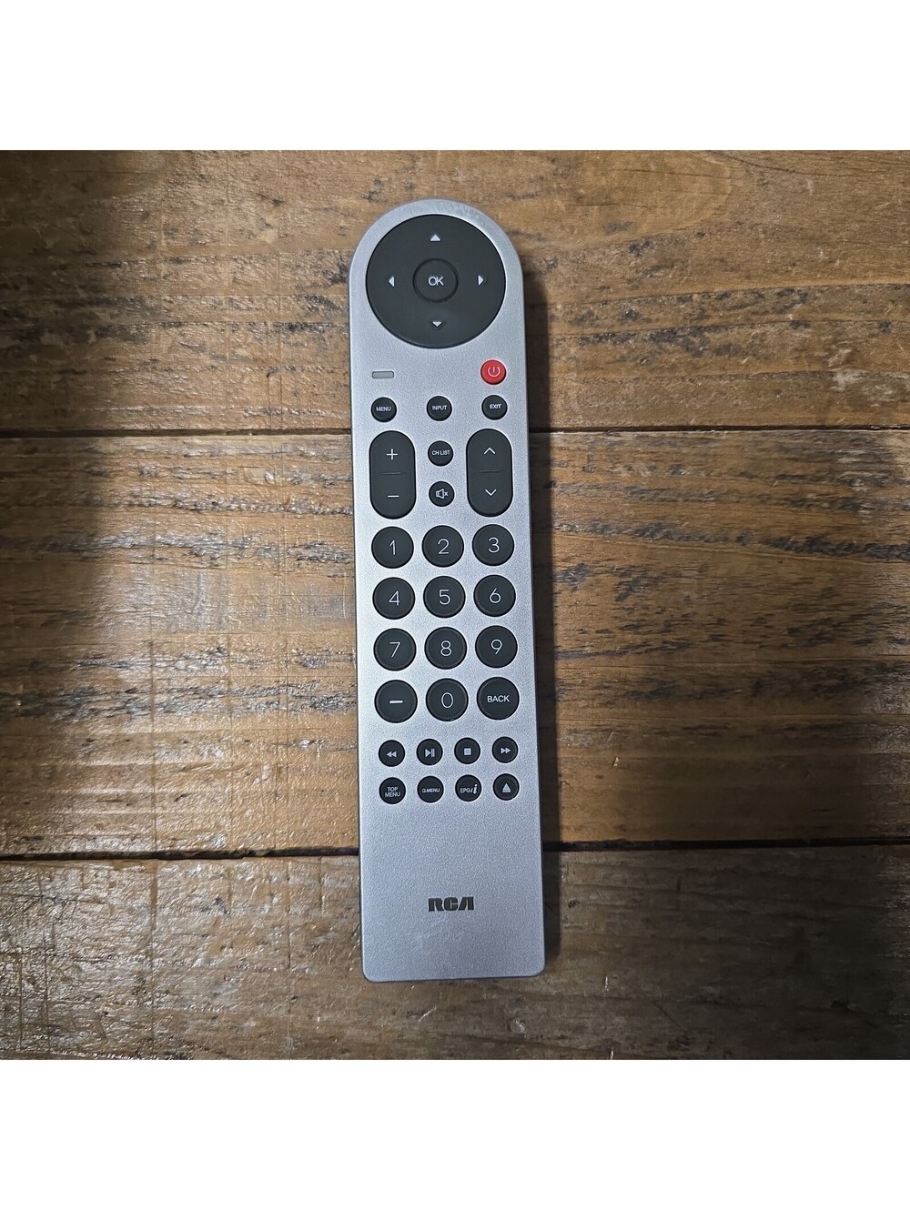 Genuine RCA WX15314 TV Remote Control WX15314 -Silver- Tested & Working